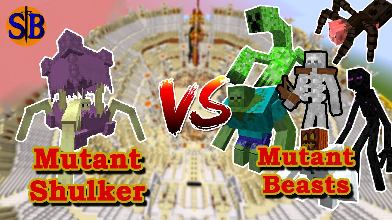 Sculk Enderman(Sculk Horde) vs Mutant Monsters