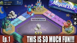 THIS IS SO MUCH FUN!!! - Disney's Magical Dice: The Enchanted Board Game - Ep. 1 screenshot 5