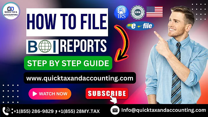 How To File The BOI Report With FINCEN | Step-by-Step Guide|Part-3  @QuickTaxAccountingSolutionsInc