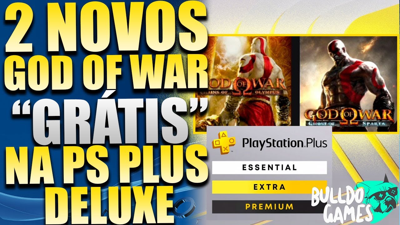 God Of War COLLECTION NA NOVA PS PLUS DELUXE VAI ACONTECER !!! VALE A PENA  ESPERAR ?! 