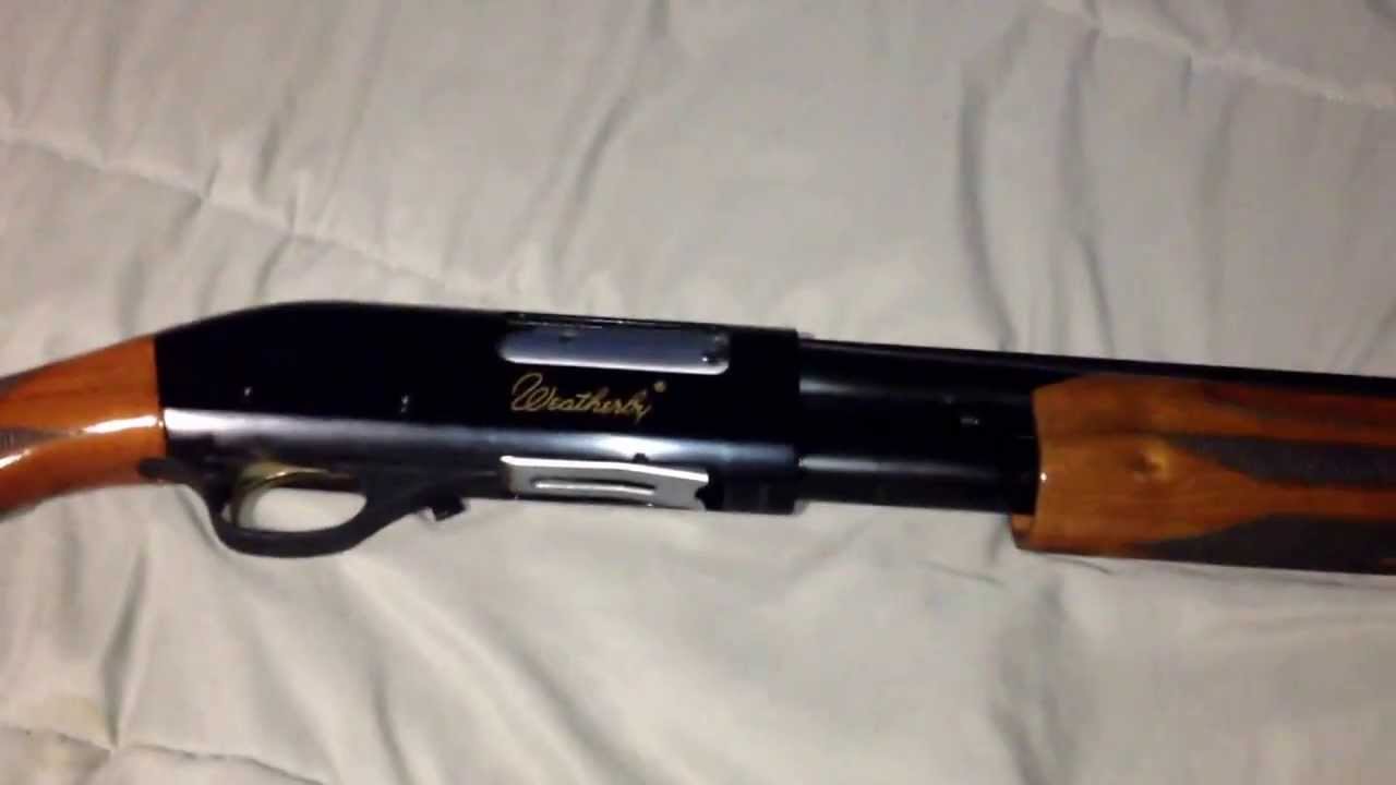 to weatherby assemble pa-08 how upland PA  08 Weatherby 12ga YouTube