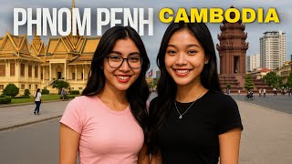 PHNOM PENH WALKING Tour  🇰🇭 CAMBODIA 2025 🎨 From Art Street to Palaces in Real Time