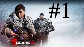 Прохождение Gears 5 (Gears of War 5) на Xbox series S Часть 1