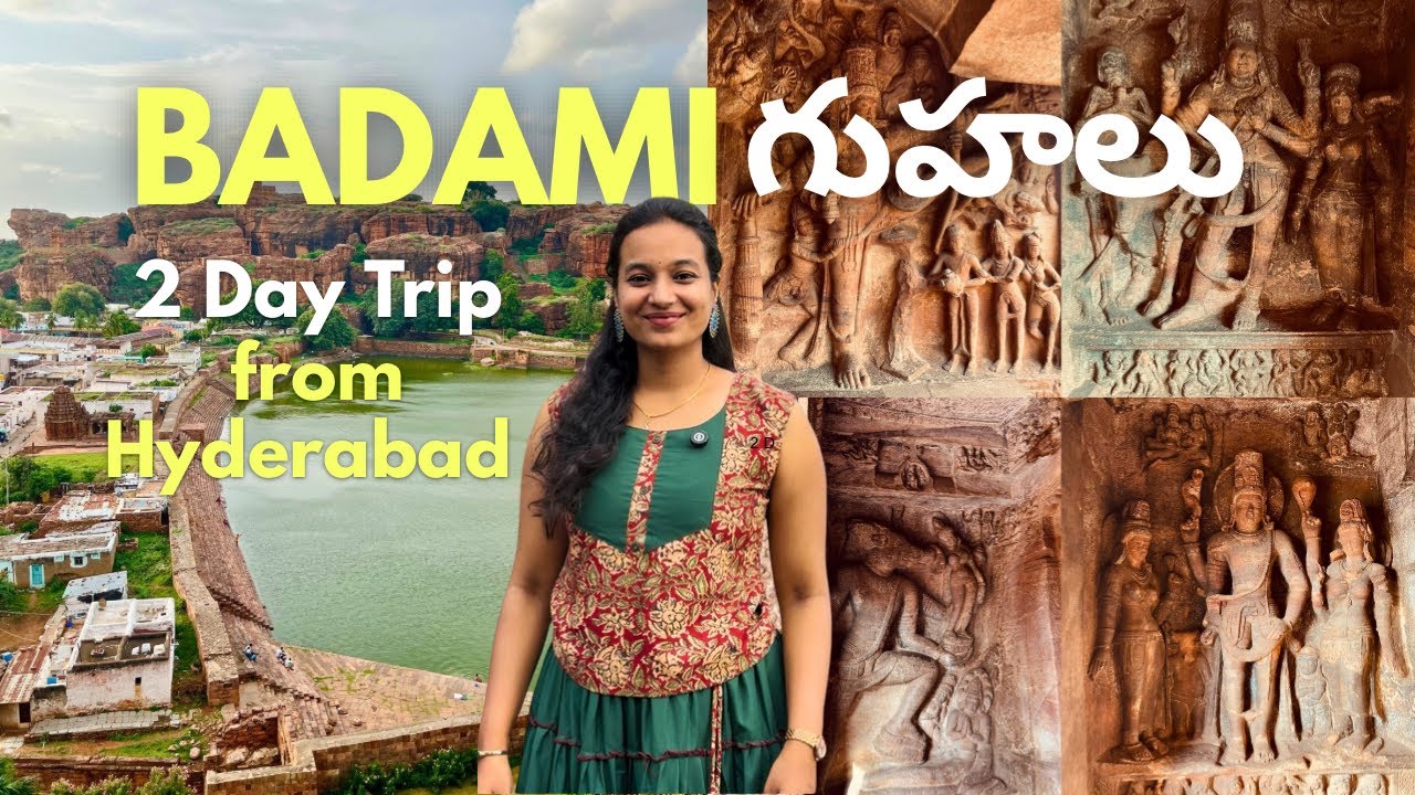 1500 YEARS OLD BADAMI CAVES | Badami Tourist Places @soujanyapriyaa  North Karnataka 