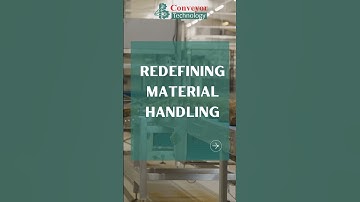 Redefining Material Handling! Make material handling easy with our smart conveyor systems! #contech