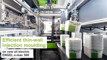 Efficient, all-electric packaging solution – ENGEL e-mac 500 with viper 40 + IML automation by TMA
