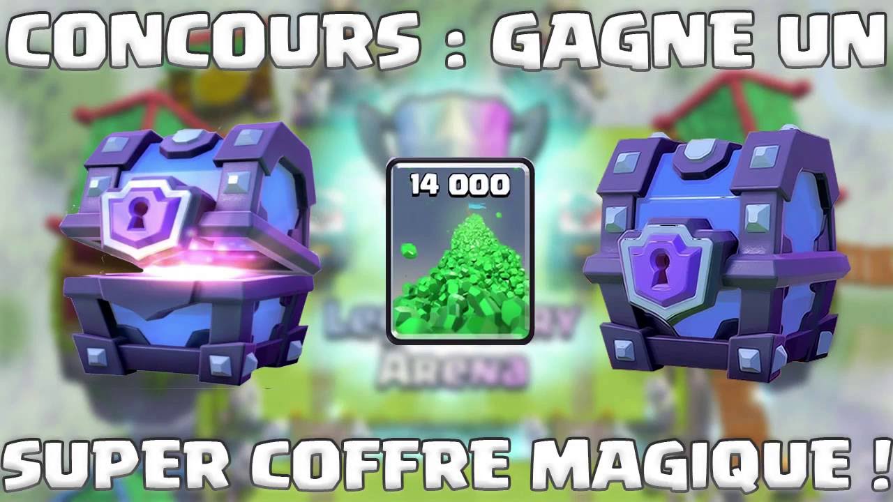 CONCOURS : GAGNE UN SUPER COFFRE MAGIQUE ! - YouTube