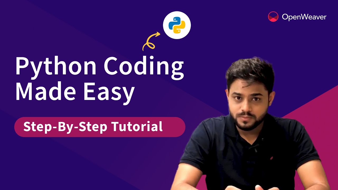 Must Watch for Python Beginners | Build Your First Python Project ...