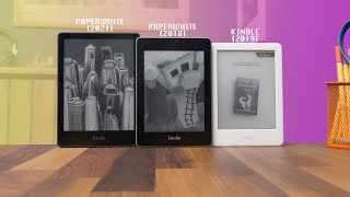 New Kindle Paperwhite (2021) vs Old Paperwhite (2018) vs Kindle (2019) - Should you upgrade?