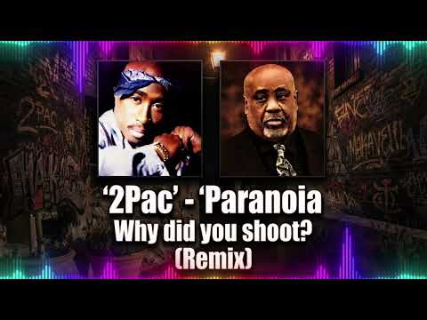 2Pac - Paranoia Why did you shoot? (thug life Remix)  #2Pac #remix #music