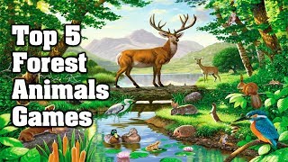 Top 5 Forest Animals Games Gameplay Video Android/iOS screenshot 2