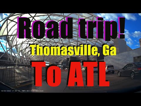Road trip from Thomasville, Georgia to Hartsfield-Jackson Atlanta International Airport!