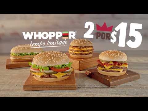 Burger King | King em Dobro - O Whopper Voltou!