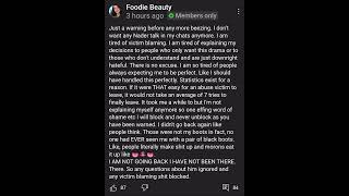 Foodie Beauty tells members not to talk About Nader again #foodiebeauty #naderelshamy