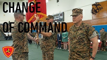 4th Marine Regiment Change of Command
