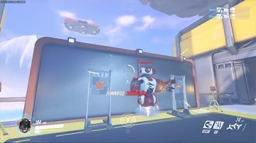 Overwatch Training Mode Test (GENJI)