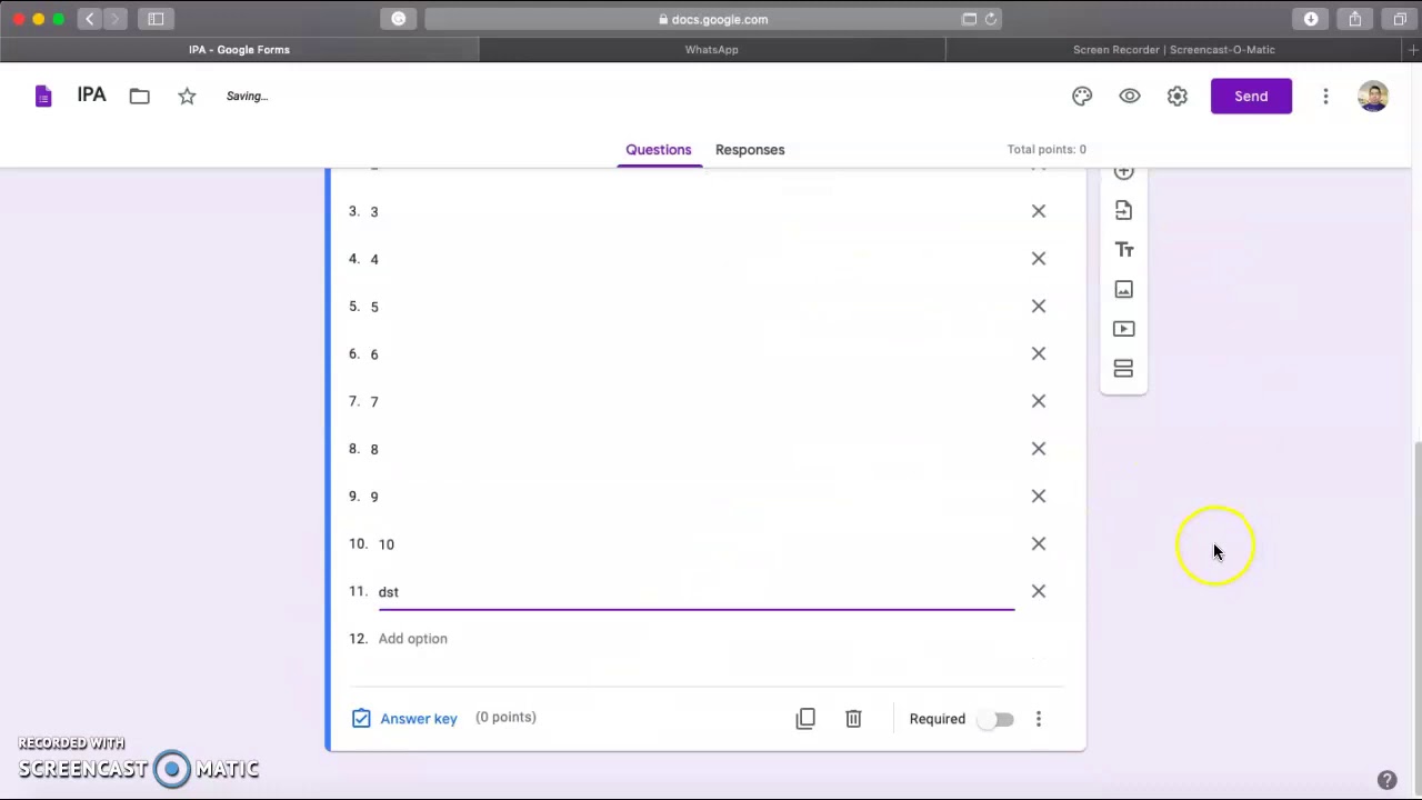Cara Membuat Daftar Nama Kelas Dan Nomor Urut Di Google Form Siap Belajar Online Youtube