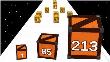 Numbr Box Run - Gameplay Walkthrough - Levels 1-15