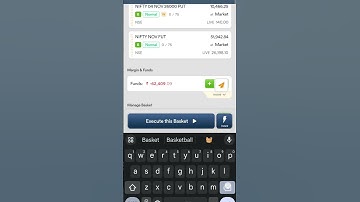 How to Create a Basket in Dhan App #basketorder #trading