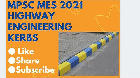 L-6 Kerbs Highway Engineering