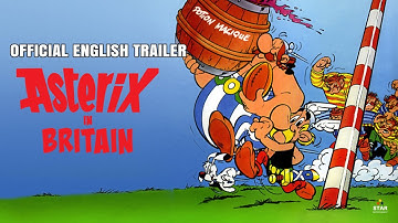 Asterix in Britain |Official Trailer | Animation, Adventure, Comedy |English | Roger Carel