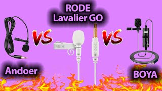 RODE Lavalier GO - обзор и сравнение с Boya и Andoer
