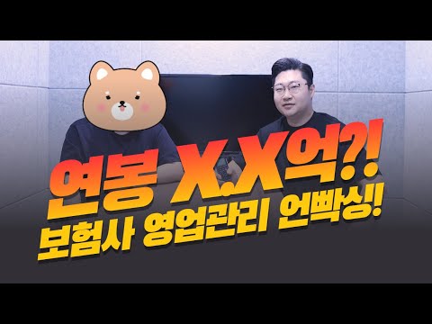   입사 5년차 연봉 X X억 보험사 영업관리 직무 언빡싱 1부