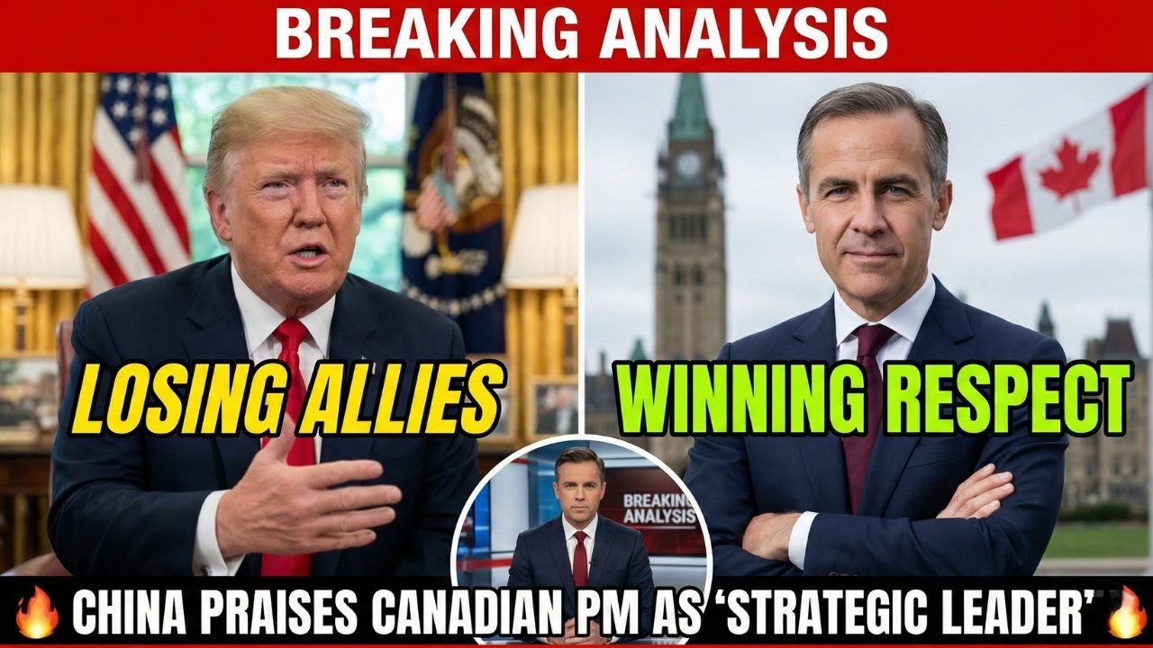 BREAKING: China Calls Carney "Strategic Leader" — Canada's $30B Diversification Gains Momentum