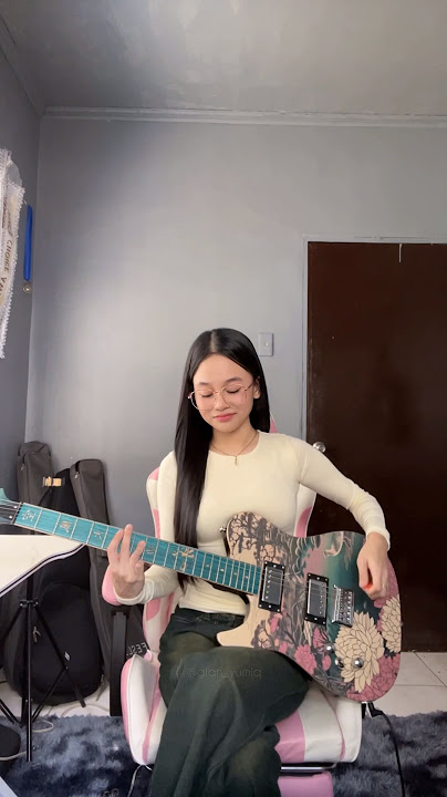 On The Floor #guitarcover #guitar #fyp