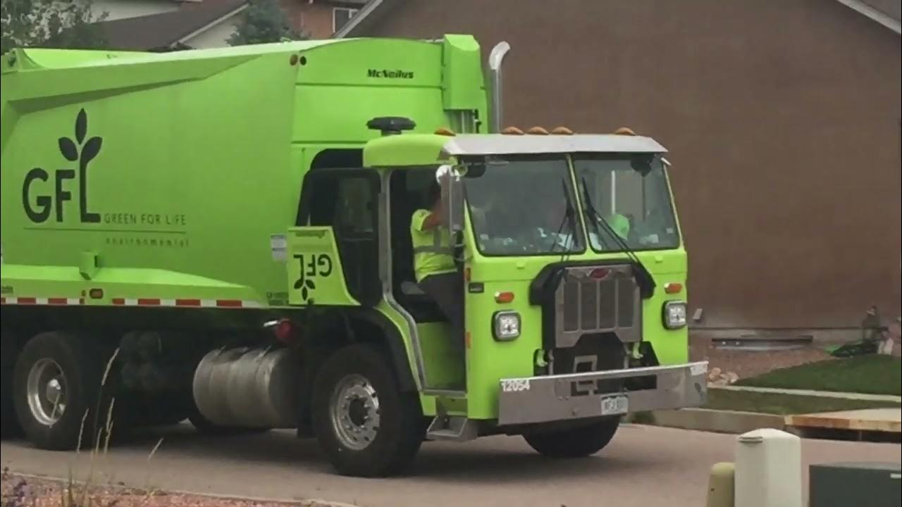 GFL Environmental rear loader garbage 🗑 truck Ep.2 YouTube
