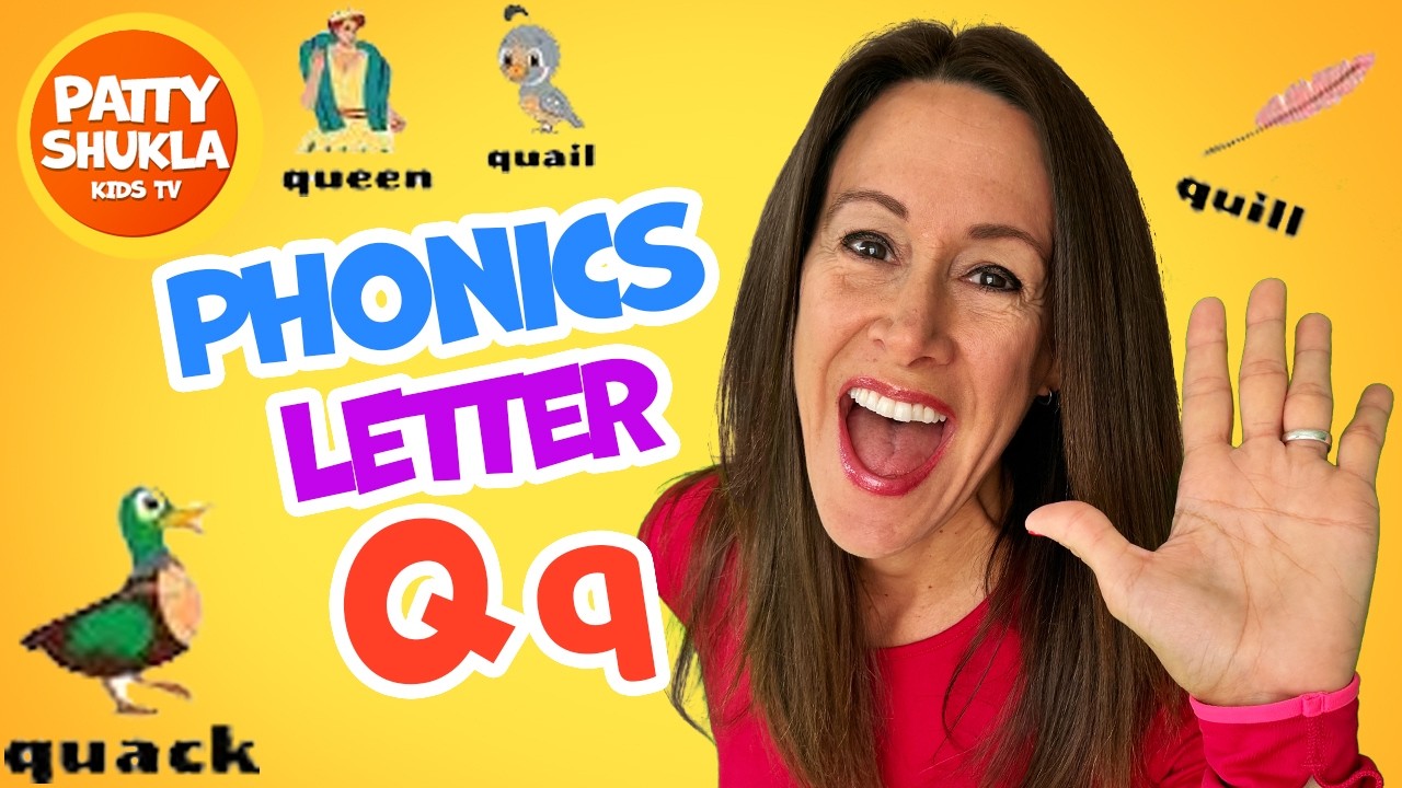 Watch Alphabet Phonics Song for Kids | Letter Q Phonics Song 🤟 Sign Language Letter Sounds by Patty Shukla on YouTube Watch Alphabet Phonics Song for Kids | Letter Q Phonics Song 🤟 Sign Language Letter Sounds by Patty Shukla on YouTube