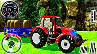 Hill Tractor Trolley Cargo Simulator -Tractor Driving Game-Tractor Trolley Game 3D 2022 screenshot 2