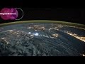 Lightning storms from space - timelapse video