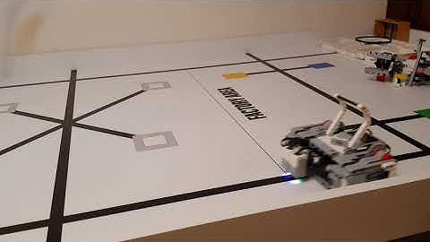 EV3 ultra-fast line following (Large motor + Tiny wheels)(+code)