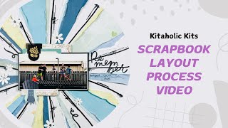 12x12 Scrapbooking Process Video - Remember