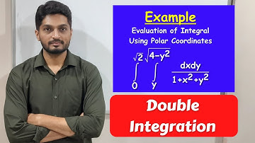 Evaluation of Double Integral using Polar Coordinates| L40| TYBSc | Double Integration  @ranjankhatu