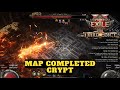 Chronomancer Incinerator Burns Through the CRYPT Tier 1 Map | Path of Exile 2 Endgame Mapping
