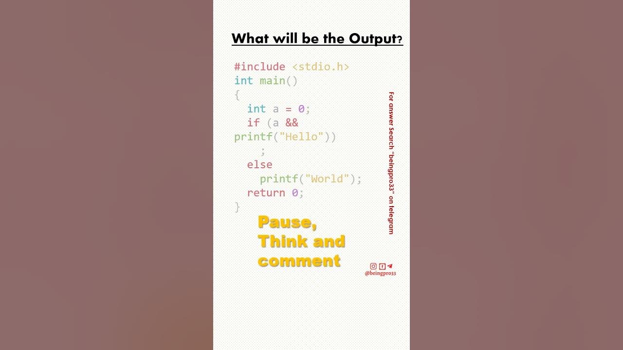 C Programming Questions | C Programming MCQ | C Language # ...