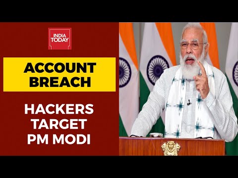 Twitter Account Of PM Narendra Modi’s Personal Website Hacked