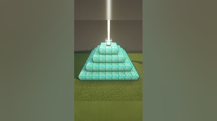 Minecraft Como fazer um Beacon Poder máximo #shorts