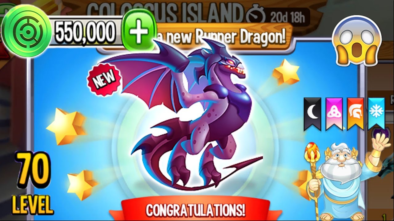 Dragon City: Obscure Darkness Dragon, plus all Dusk vs Dawn Island | Completed 2020 😱
