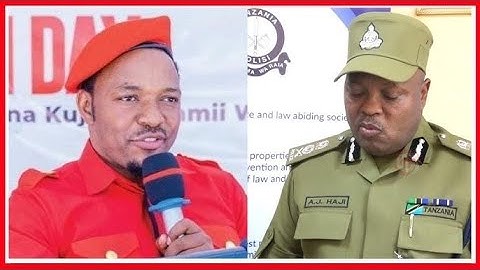 CHADEMA WATOA TAMKO ZITO BAADA YA ASKARI KULIZINGIRA JIJI LA DAR SIKU MOJA KABLA YA MAANDAMANO YAO