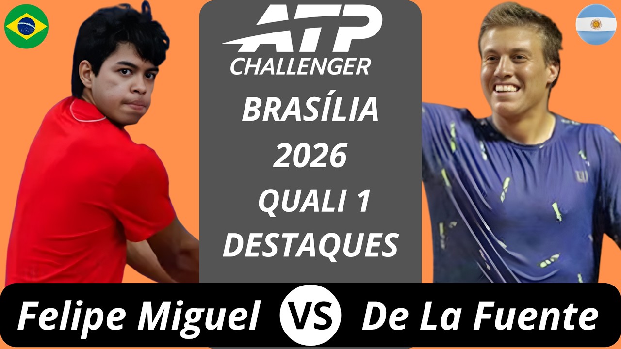 Luis Felipe Miguel vs Santiago De La Fuente, Brasília 2026 Q1 Destaques