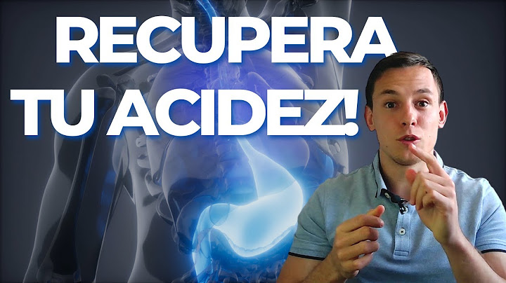Protocolo para Solucionar tu ACIDEZ ESTOMACAL