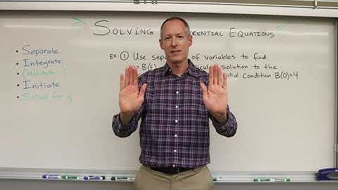 Solving Differential Equations