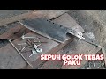 CARA SEPUH GOLOK TEBAS PAKU DENGAN MEDIA AIR