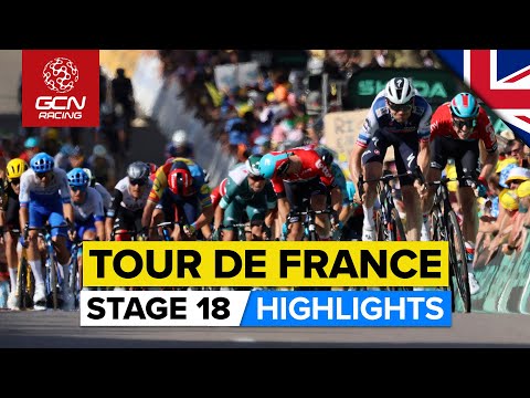 Battle Of The Breakaway | Tour De France 2023 Highlights - Stage 18