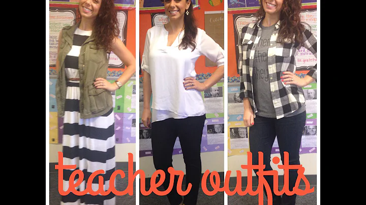 a week of teacher outfits