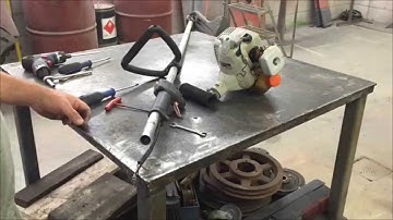 How to Change a Throttle Grip Handle on a ECHO SRM 2100 Trimmer
