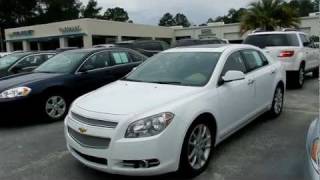 2011 Chevy Malibu LTZ For Sale at Marchant Chevrolet Charleston SC (stock # 11574)